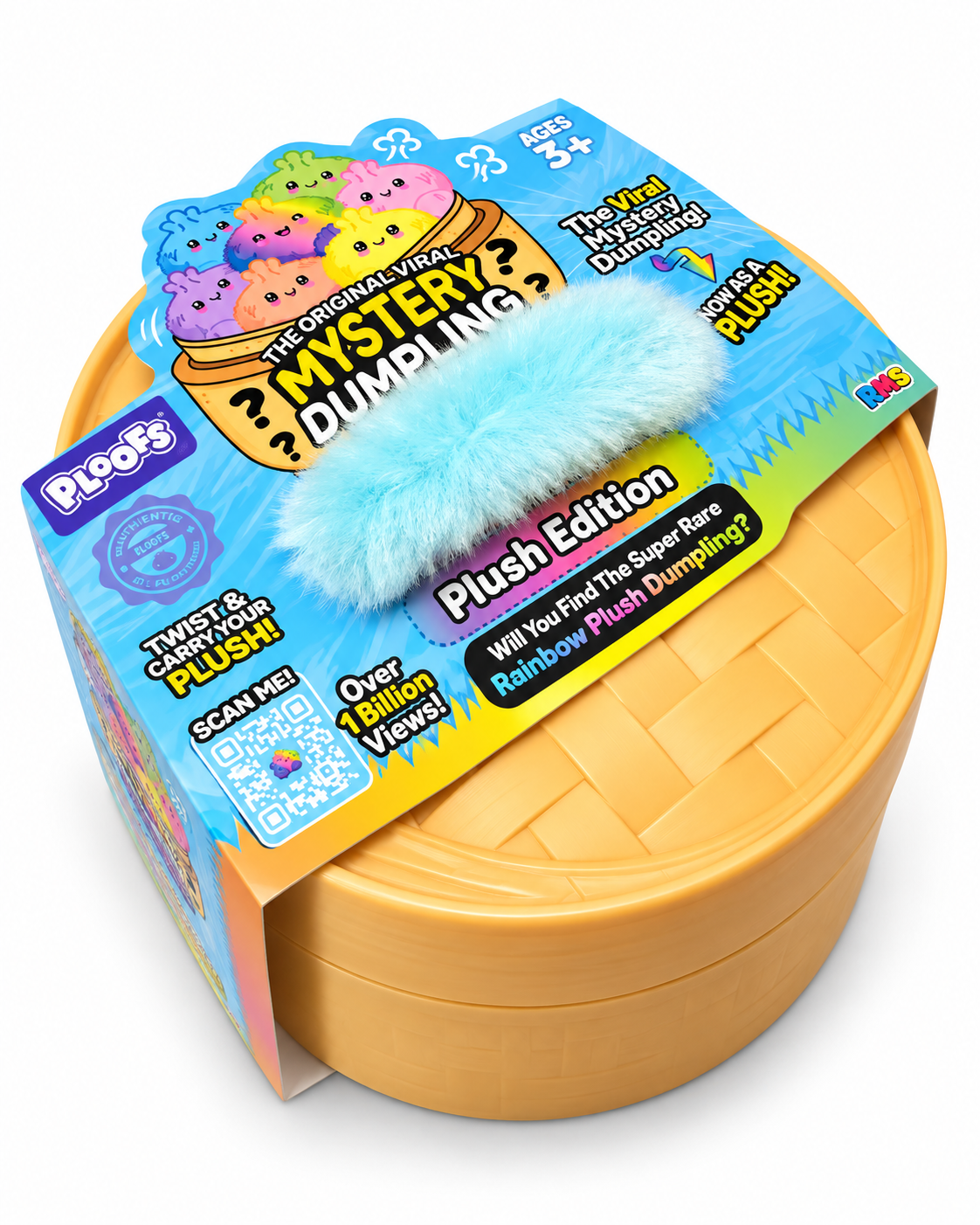 RMS Crazy Fun Ploof Rainbow Plush Edition Mystery Dumpling