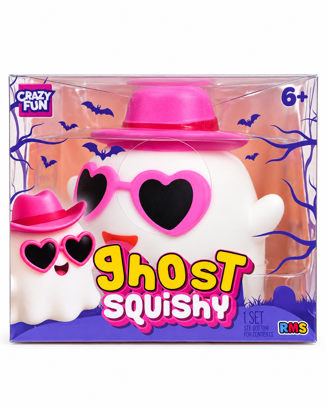 RMS Crazy Fun Ghost Squishy