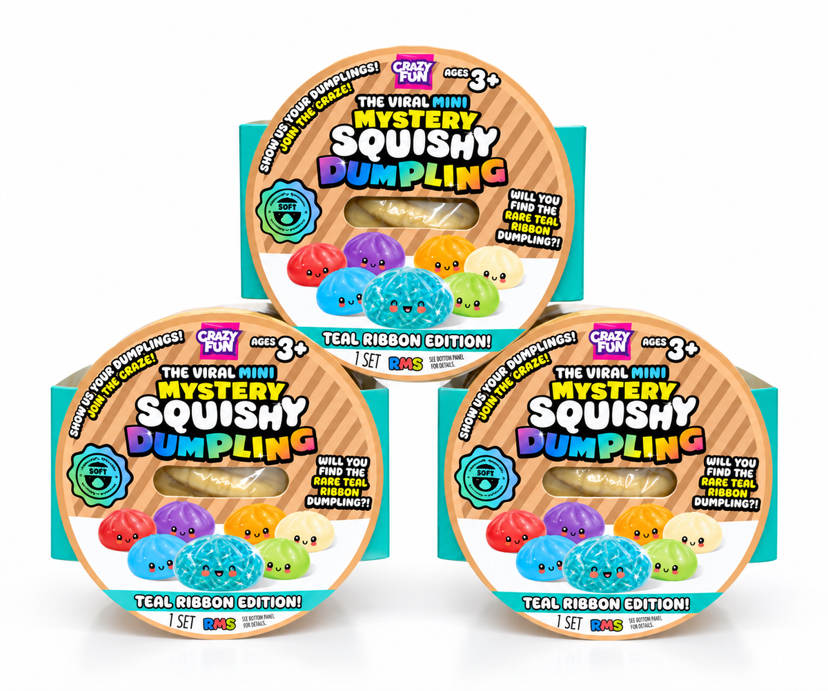 RMS Crazy Fun Mini Teal Ribbon Mystery Dumpling