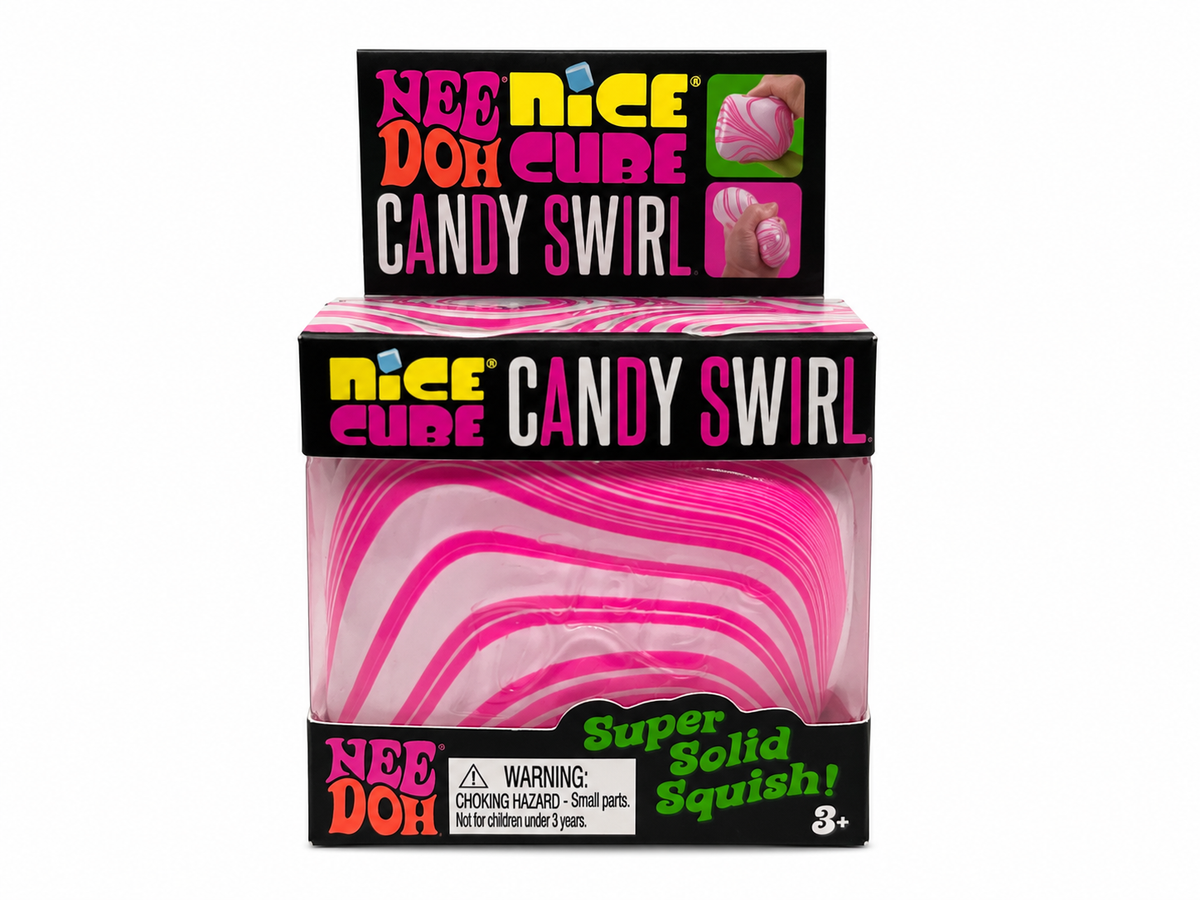 NeeDoh Nice Cube Candy Swirl