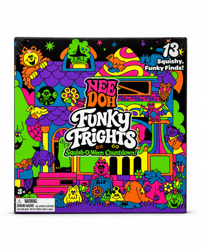 NeeDoh 2026 Funky Frights Squish-O-Ween Countdown