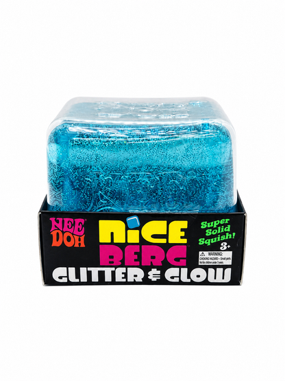 NeeDoh Nice Berg Glitter & Glow