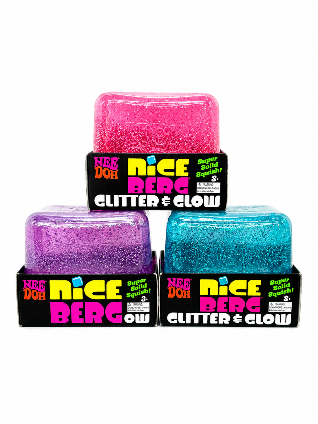 NeeDoh Nice Berg Glitter & Glow