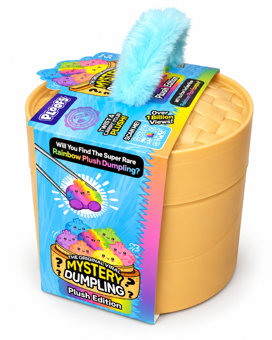 RMS Crazy Fun Ploof Rainbow Plush Edition Mystery Dumpling