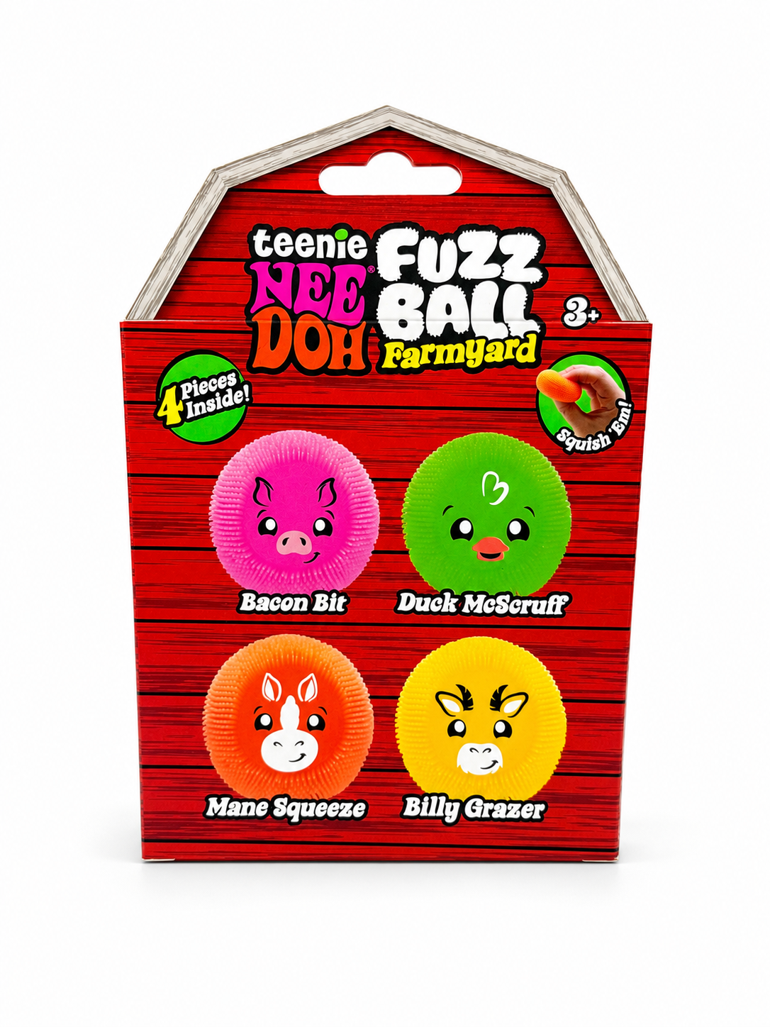 NeeDoh Teenie Fuzz Ball Farmyard