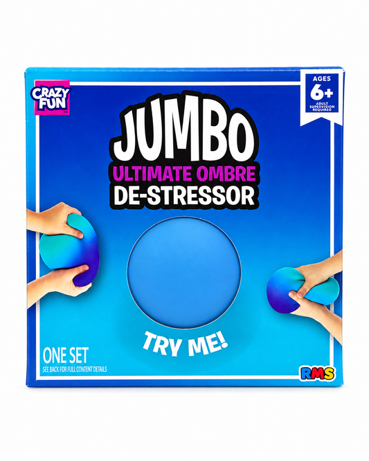 RMS Crazy Fun Jumbo Ultimate Ombre De-Stressor Ball