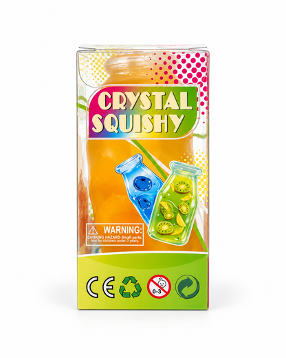Crystal Squishy Fruit Bottle