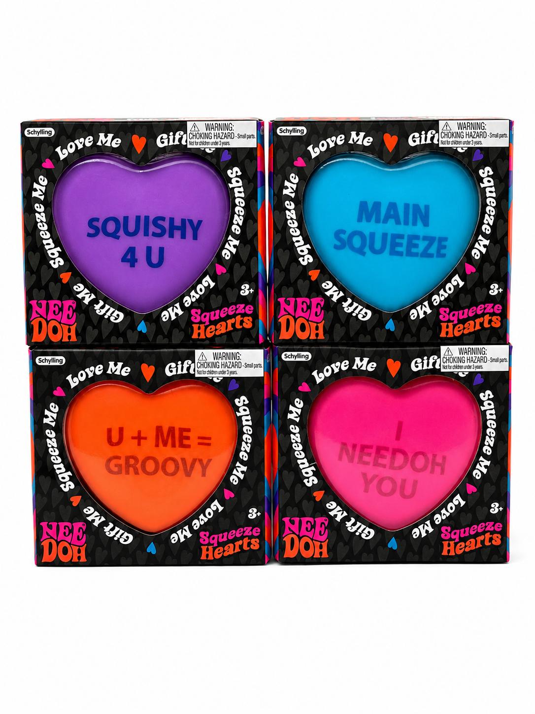 NeeDoh Squeeze Hearts