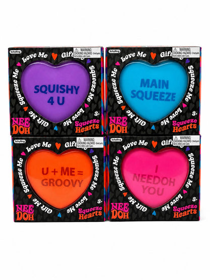 NeeDoh Squeeze Hearts